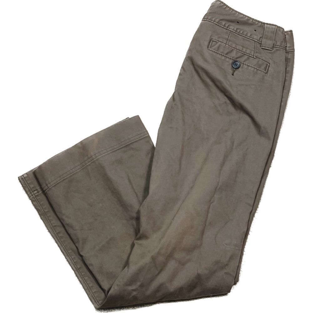 Banana republic, Womens, adjustable, waist, boot, cut, wide, leg, trouser pants‎